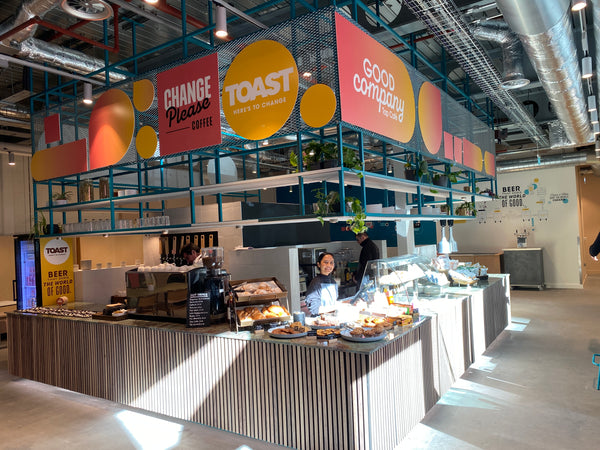 Social enterprises, Change Please and Toast Ale, launch Good Company – a café and brewery taproom experience, helping fight food waste and homelessness