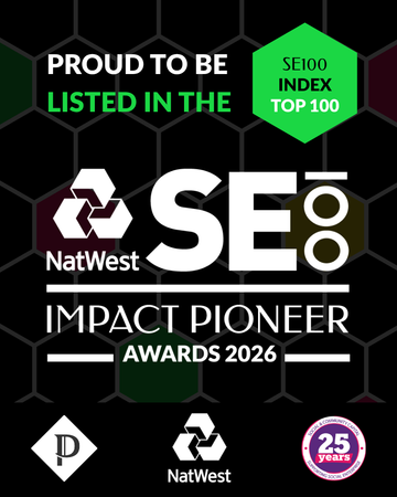 Change Please Named in the NatWest SE100 Top 100 Index