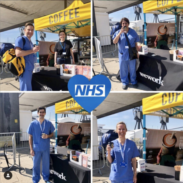 Change Please is fuelling NHS staff with Free Coffee During COVID-19