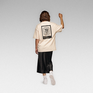 10 Days for Change - Oversized Oat T-Shirt