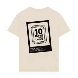 10 Days for Change - Oversized Oat T-Shirt