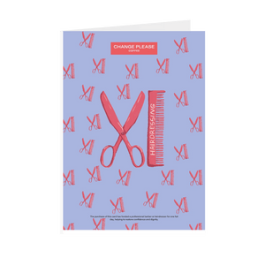 White Printed Greetings Cards Front