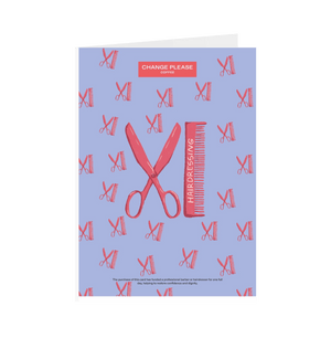 White Printed Greetings Cards Front