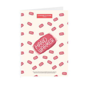 White Printed Greetings Cards Front