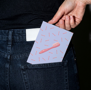 Fund 60 Toothbrushes - Donations Greeting Card