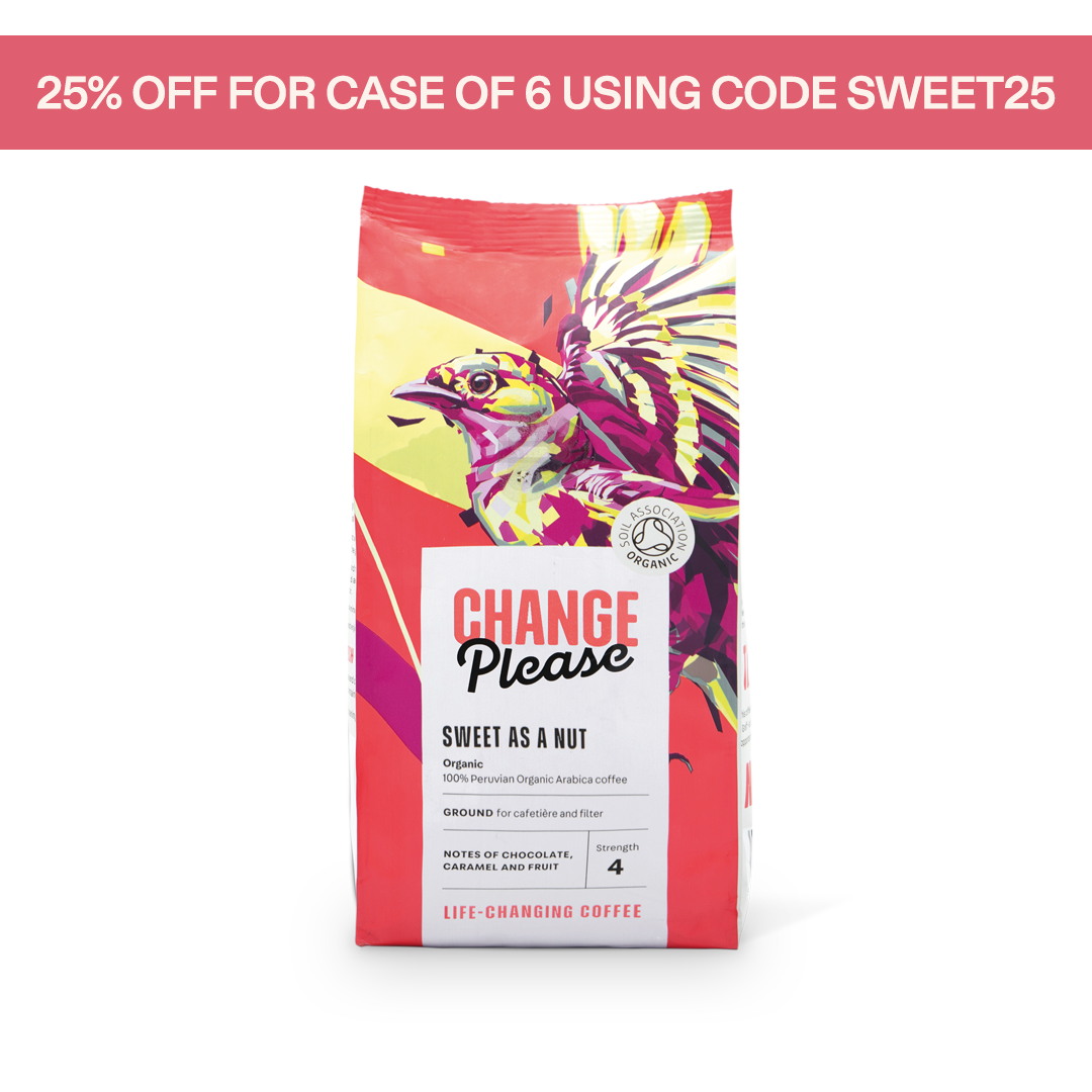 Sweet as a Nut Organic Ground Coffee