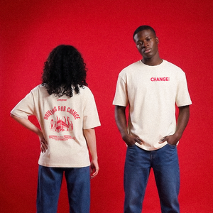 Driving for Change - Oversized Oat T-Shirt