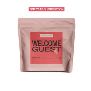 Welcome Guest One Year Subscription - Specialty Coffee