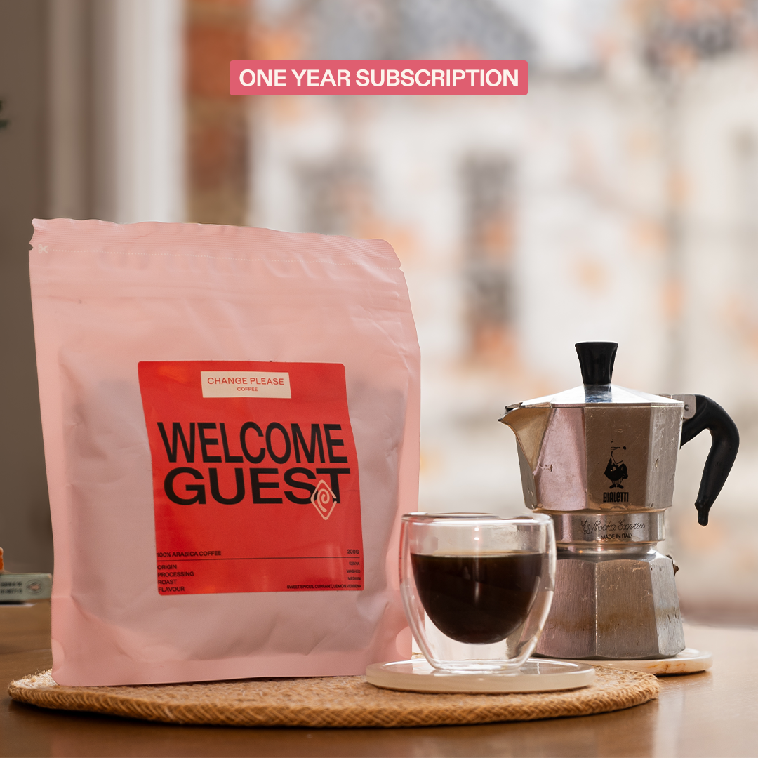 Welcome Guest One Year Subscription