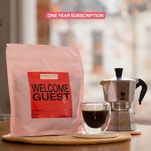 Welcome Guest One Year Subscription - Specialty Coffee