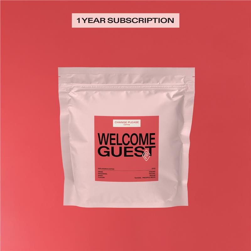 Welcome Guest One Year Subscription